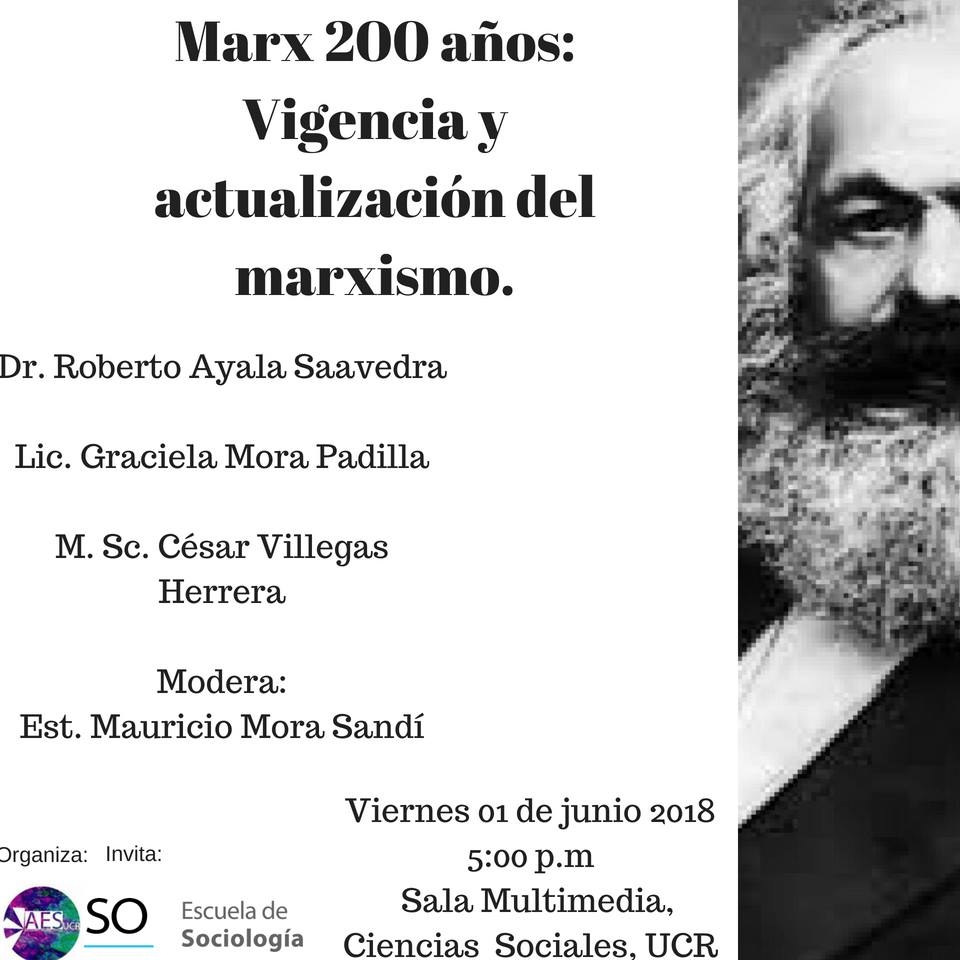 Marx 200 años: vigencia y actualización del marxismo