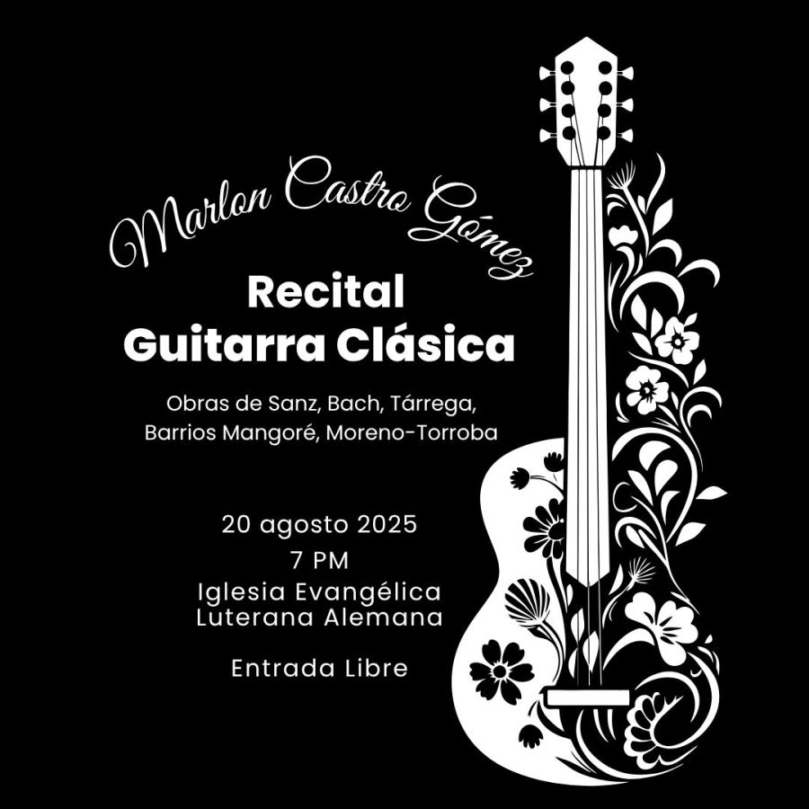Recital de guitarra clásica