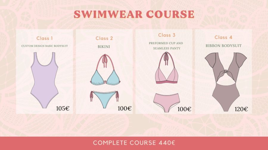 Dressmaking and sewing course - Swimwear for beginners
