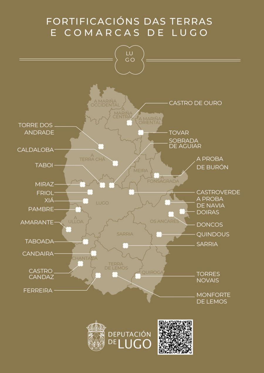 Fortificacións das terras e comarcas de Lugo 