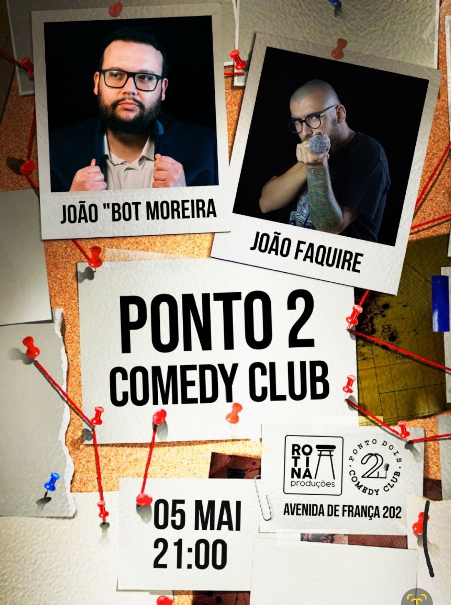 Ponto 2 Comedy 5 de Maio João Faquire