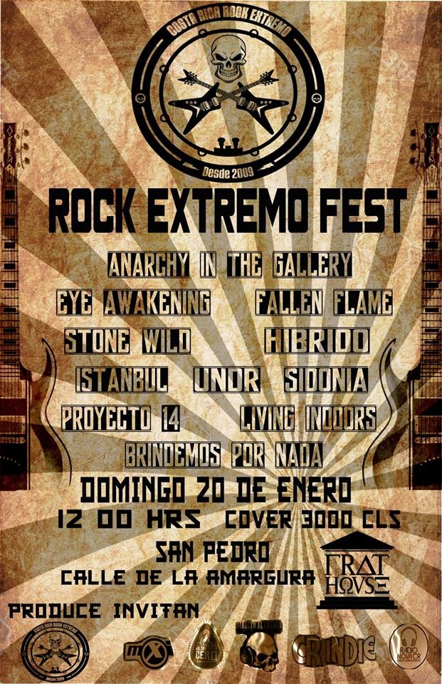 Rock extremo fest. Varias bandas. Rock