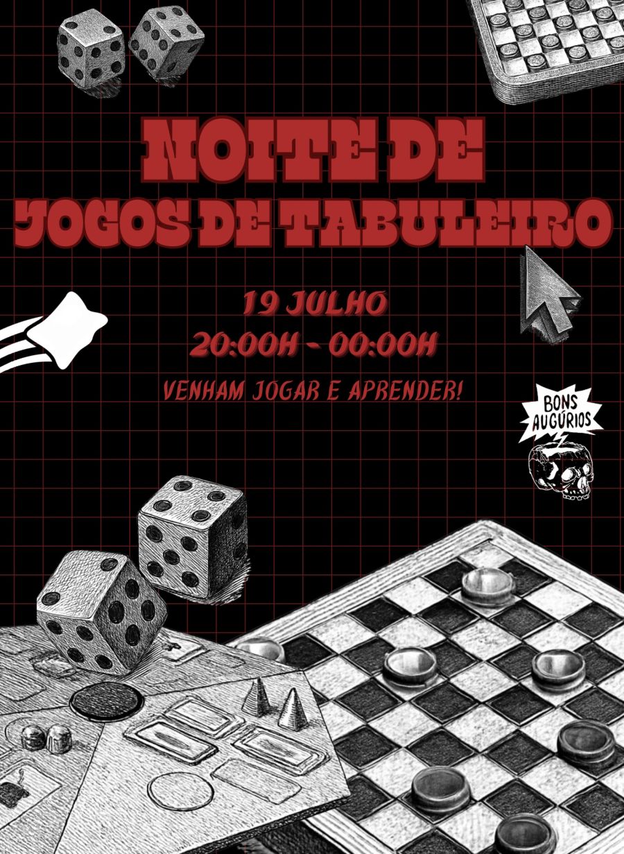 Noite de Jogos de Tabuleiro