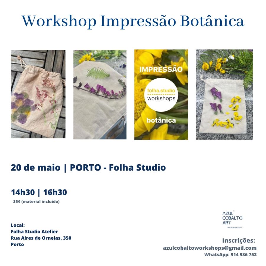 Workshop Impressão Botânica