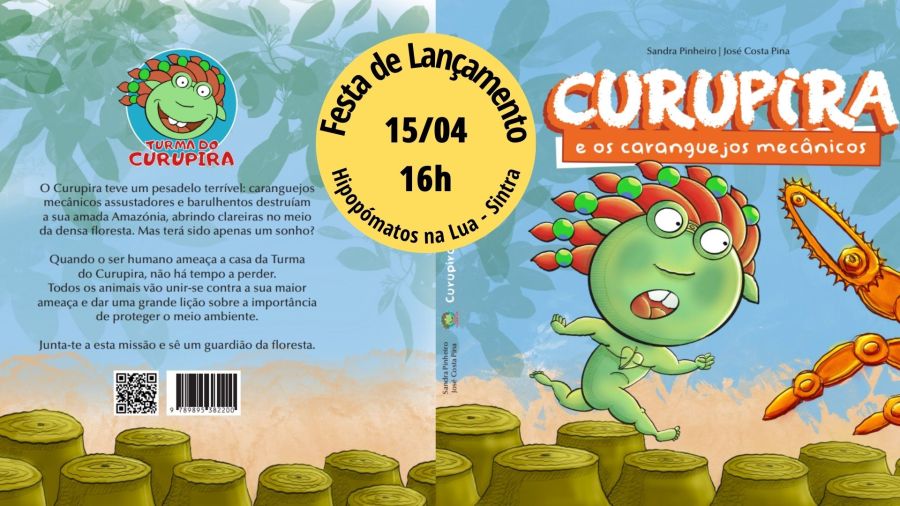 Festa de Lançamento do livro 'Curupira e os caranguejos mecânicos'
