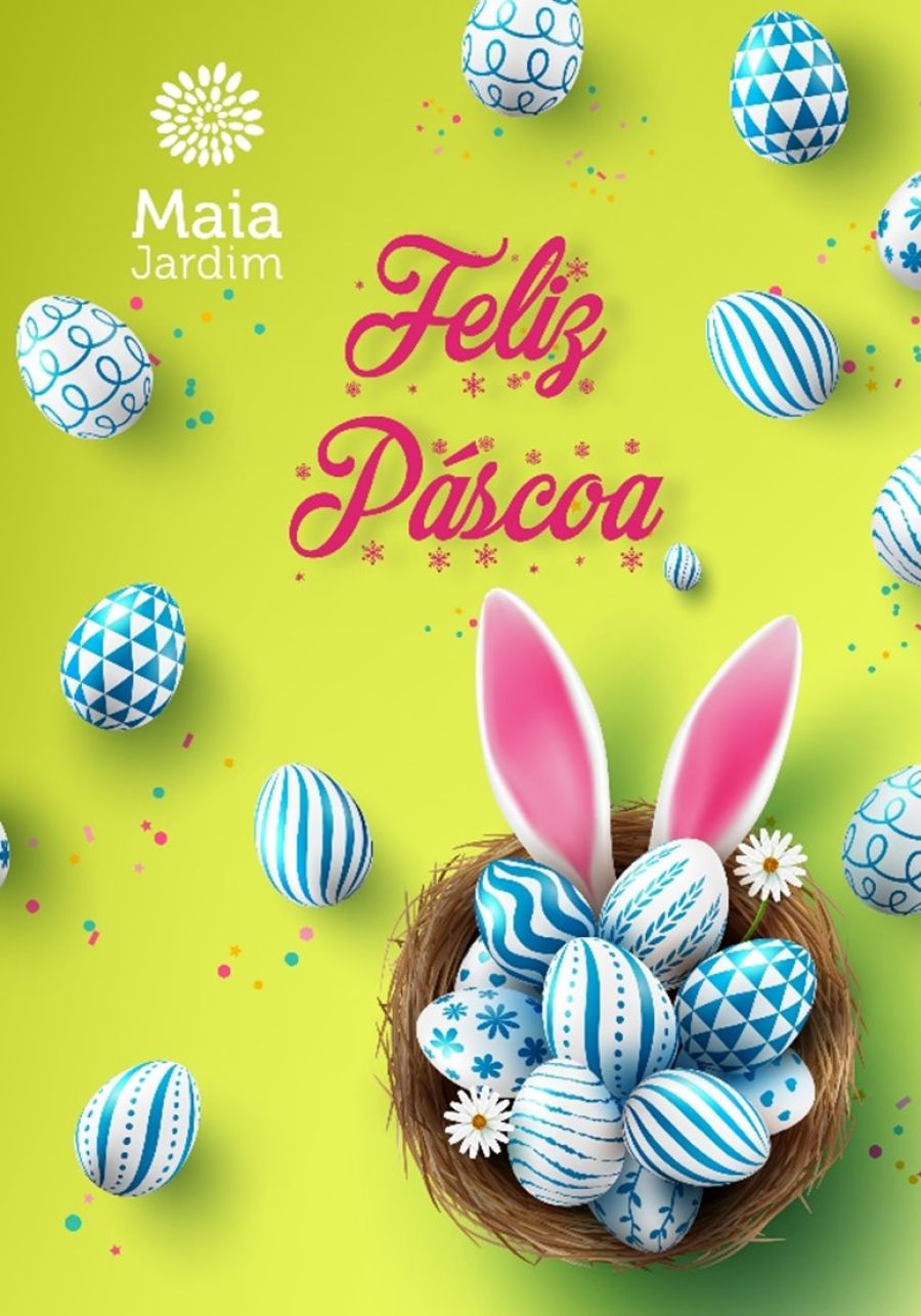 MAIA JARDIM CELEBRA A PÁSCOA COM OFERTA DE OVOS DE CHOCOLATE