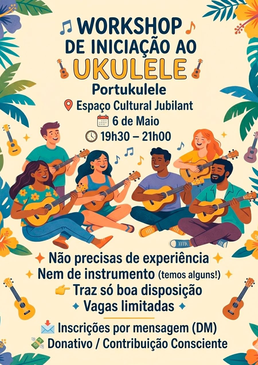  Workshop de Iniciação ao Ukulele 