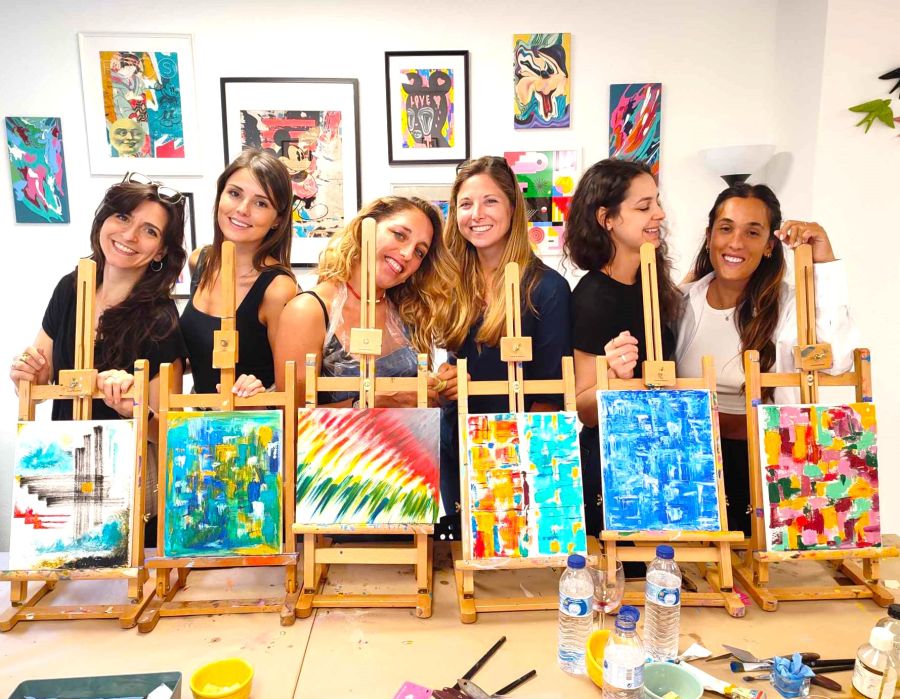 Abstract Oil Painting Workshop