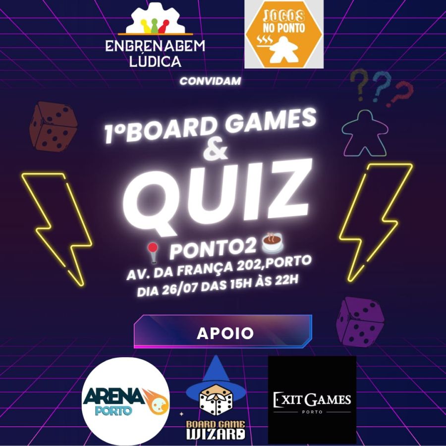 1º Board Games & Quiz