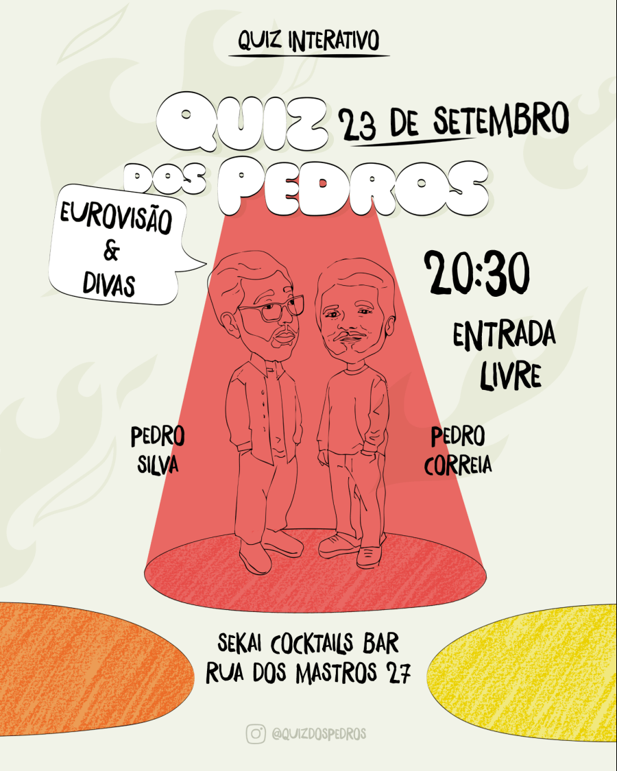 ESPECIAL EUROVISÃO E DIVAS - Quiz dos Pedros 