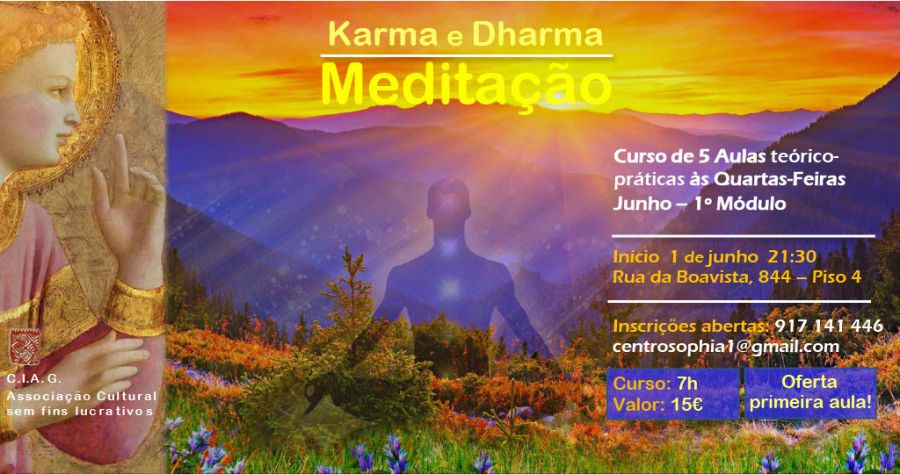 Curso: Meditação, Karma e Dharma