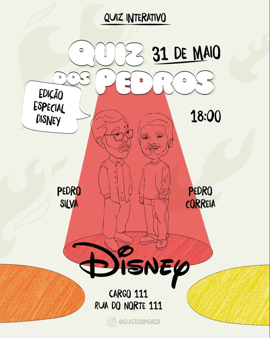 Quiz dos Pedros - Versão Disney