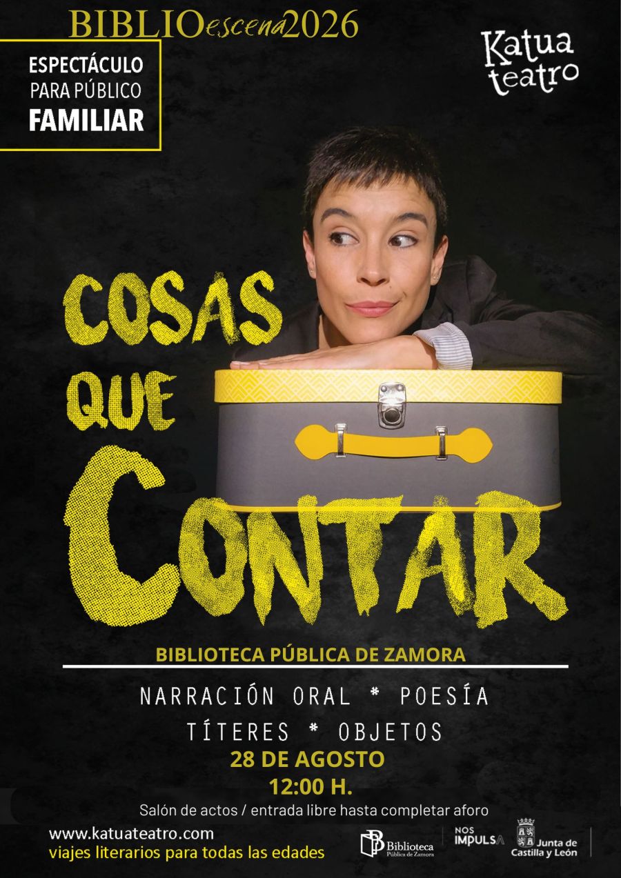 Biblioescena. 'Cosas que contar', con Katua & Galea Teatro