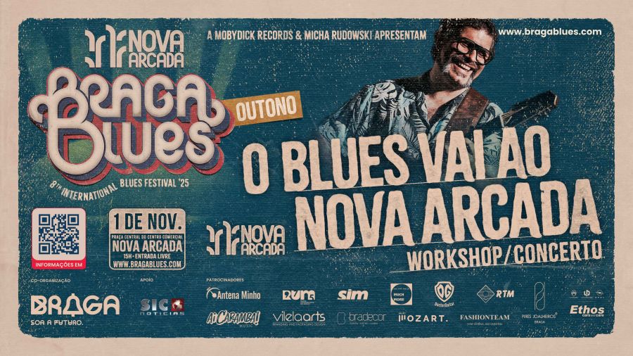 O Blues Vai Ao Nova Arcada - Masterclass / Concerto