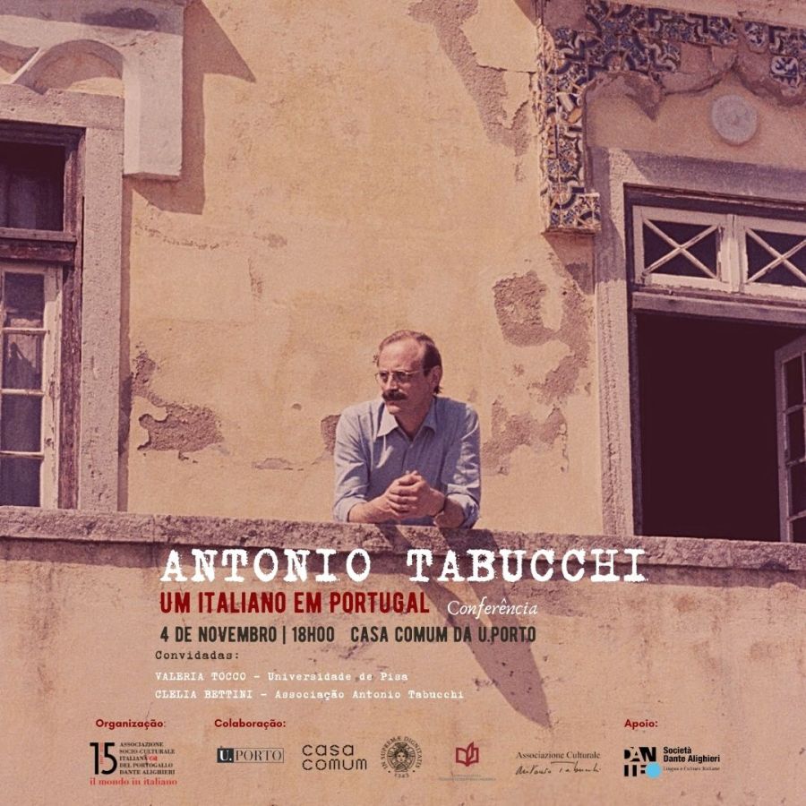 Antonio Tabucchi, um italiano em Portugal - CONFERÊNCIA