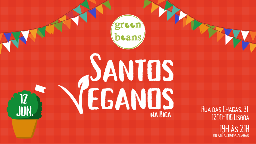Santos Veganos na Bica