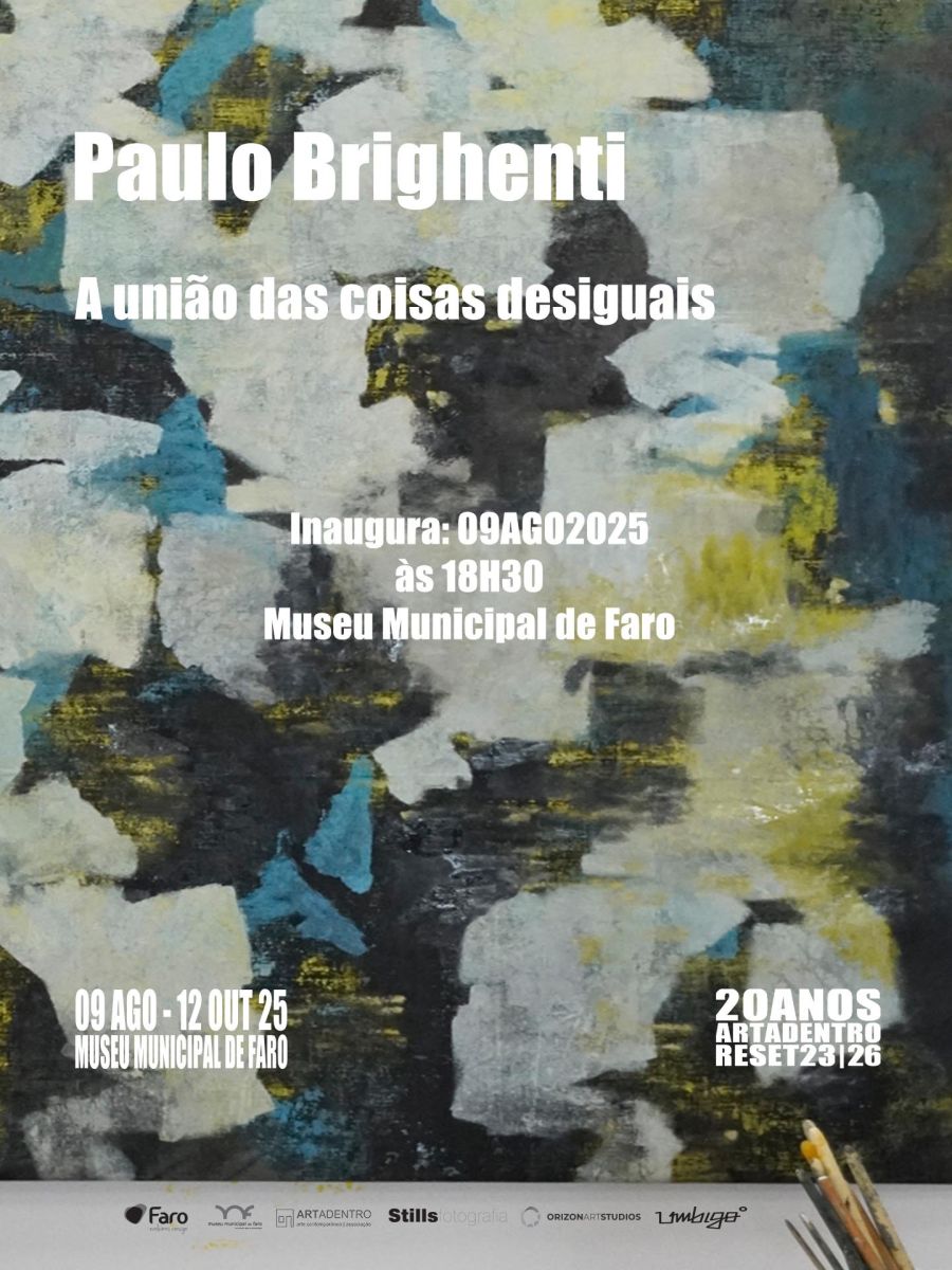 A união das coisas desiguais - exposição de Paulo Brighenti