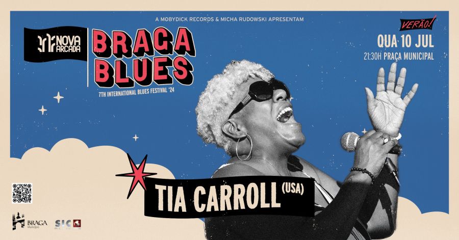 Tia Carroll (USA) Festival Nova Arcada Braga Blues 2024