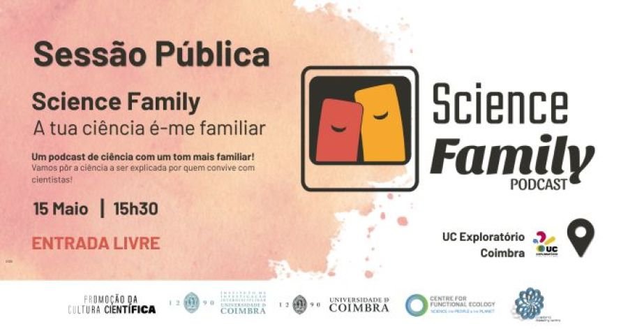 Apresentação Pública do Novo Podcast da UC Science Family