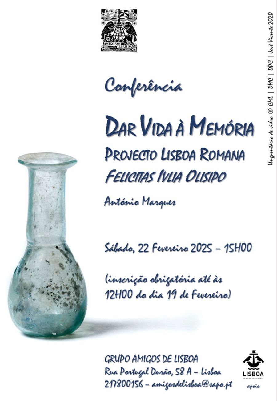 Dar vida à memória – Projecto Lisboa Romana: Felicitas Ivlia Olisipo