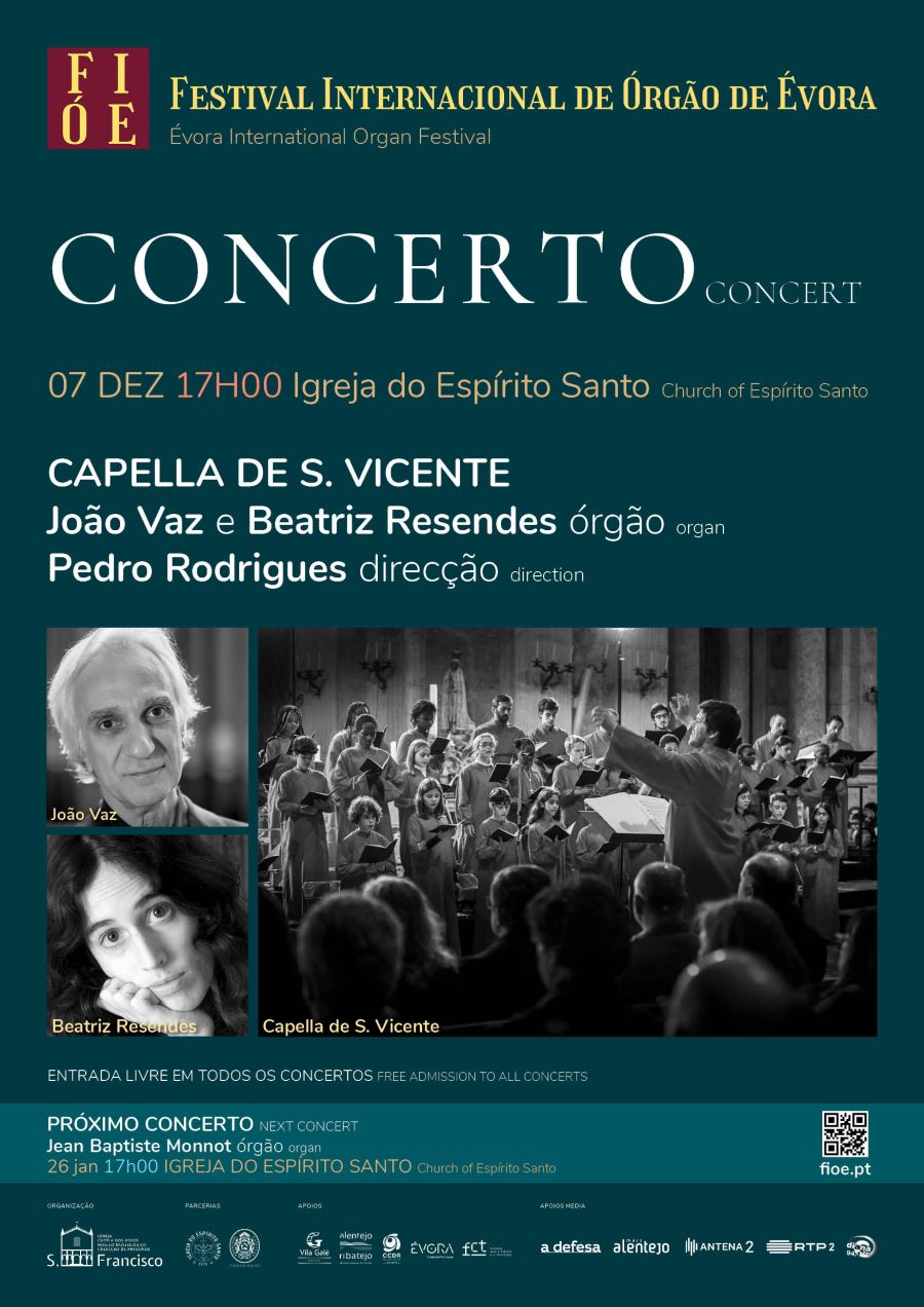 FIOE Festival Internacional de Órgão de Évora - Concerto