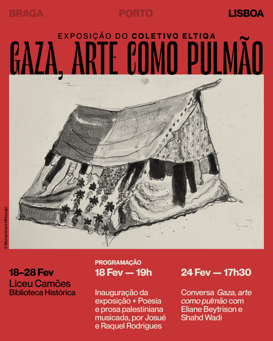 Exposição 'Gaza, arte como pulmão' conversa com curadora Eliane Beytrison e Shahd Wadi