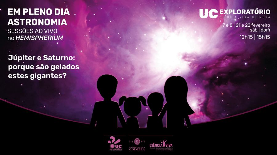  Em pleno dia… Astronomia - Júpiter e Saturno: porque são gelados estes gigantes?