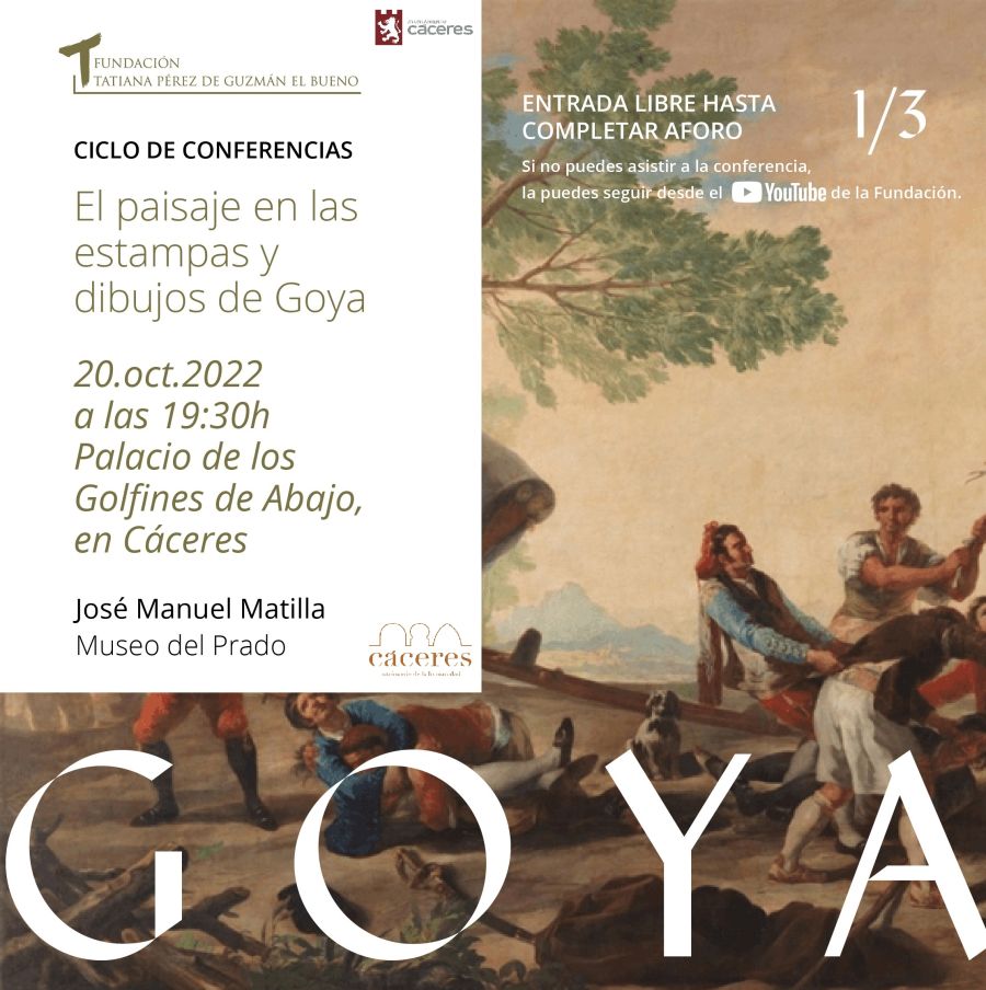 'El paisaje en las estampas y dibujos de Goya'