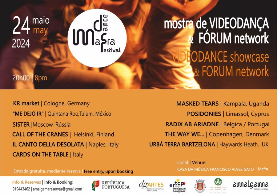 MOSTRA DE VIDEODANÇA  INTERNACIONAL / INTERNATIONAL VIDEODANCE SHOWCASE