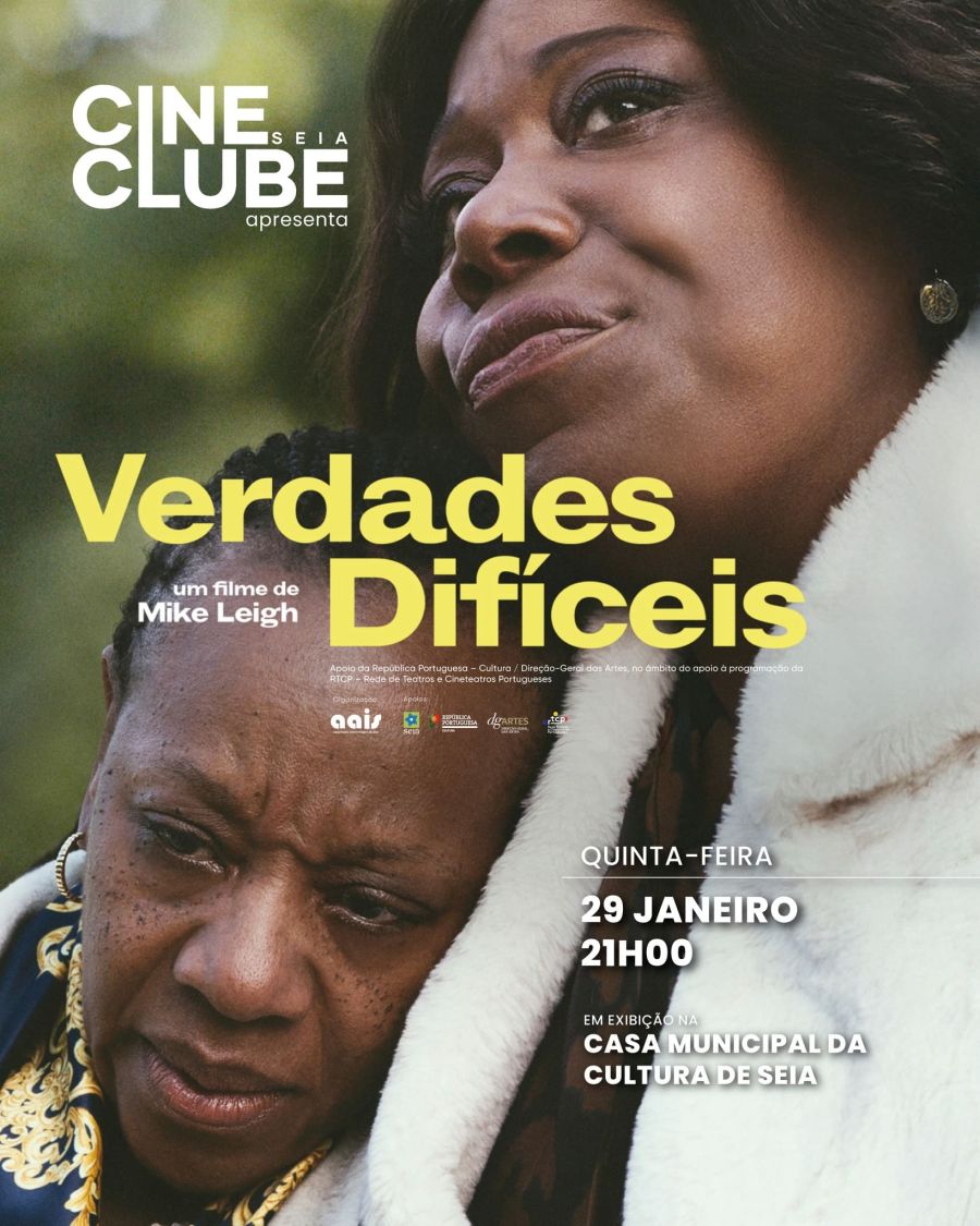 Cinema CineClube 'VERDADES DIFÍCEIS' de Mike Leigh