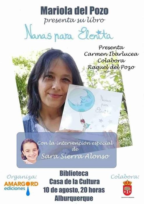 Presentación 'Nanas para Elenita', de Mariola del Pozo || Casa de la Cultura de Alburquerque
