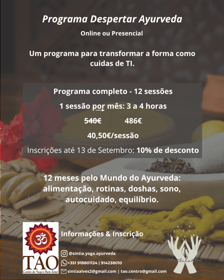 Programa Despertar Ayurveda