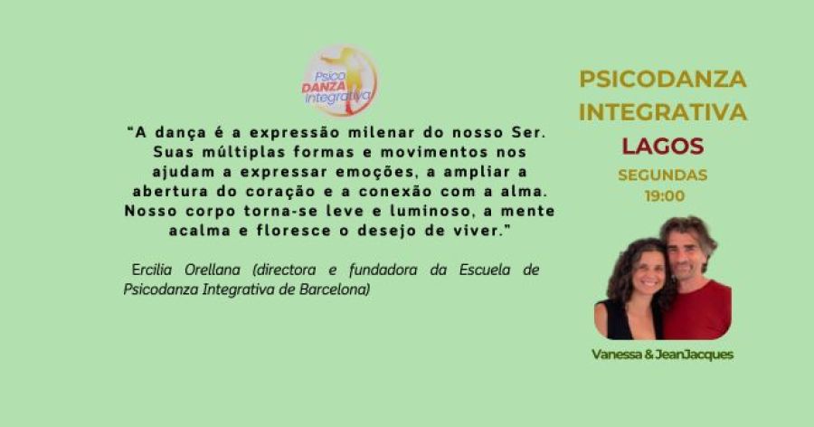Psicodança Integrativa em Lagos 