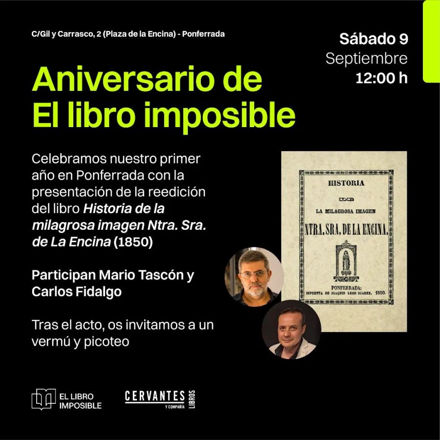 EL LIBRO IMPOSIBLE | 1r Aniversario