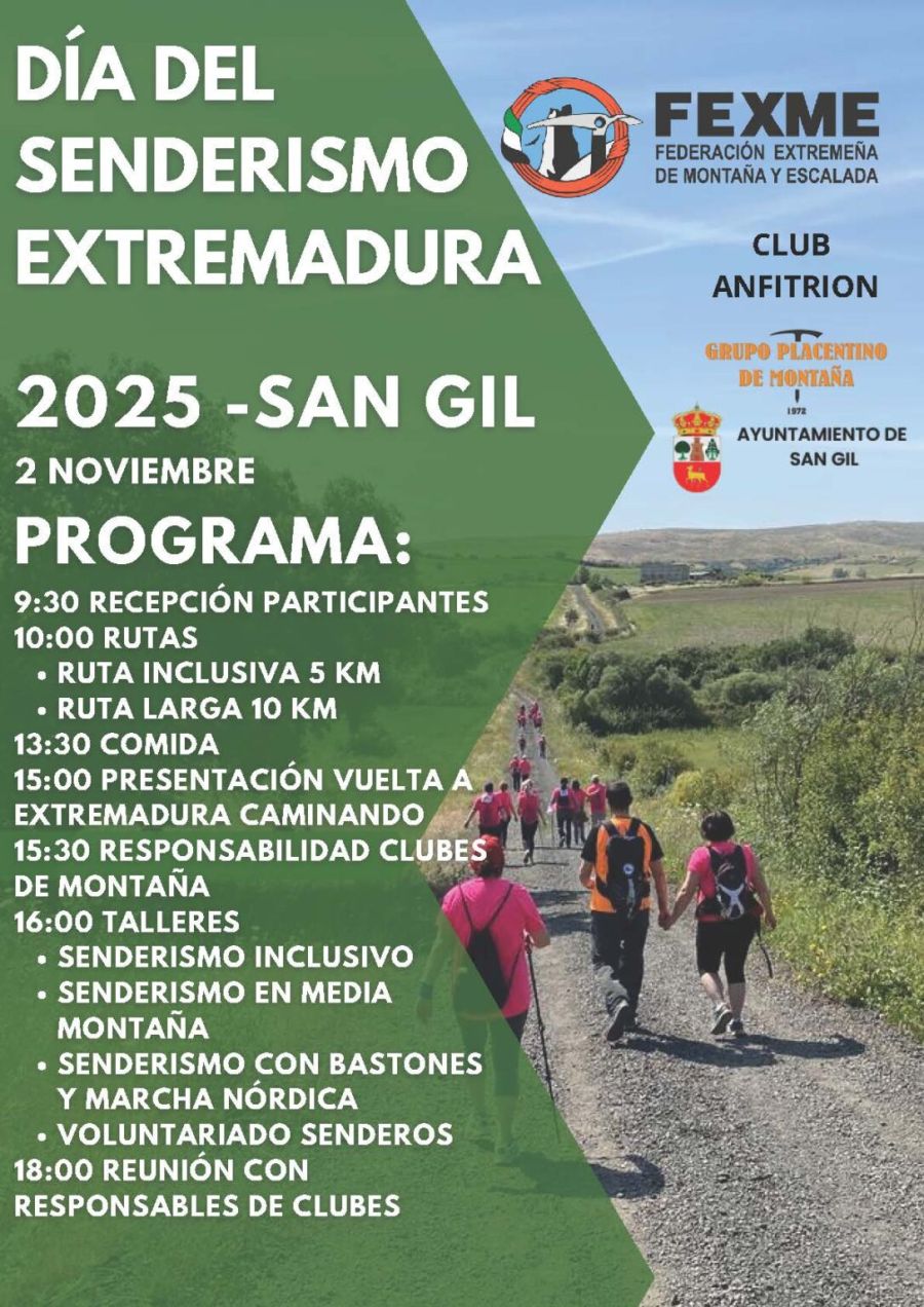 Día del Senderismo en Extremadura 2025