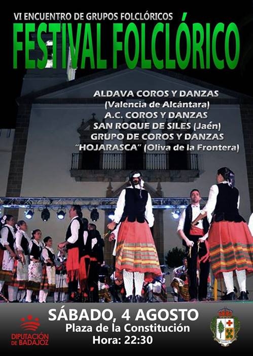 VI Encuentro de Grupos Folclóricos en OLIVA DE LA FRONTERA