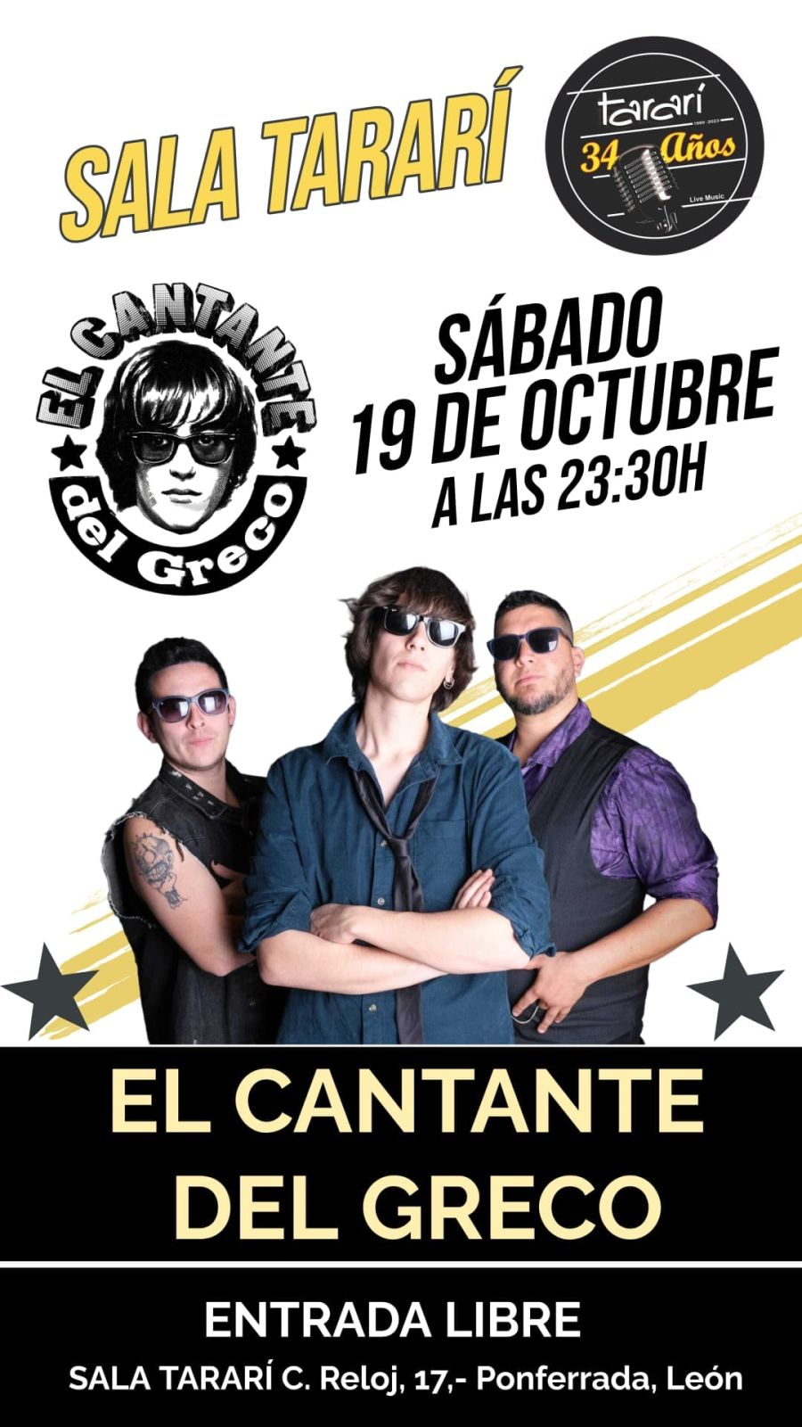 CONCIERTO | El Cantante del Greco