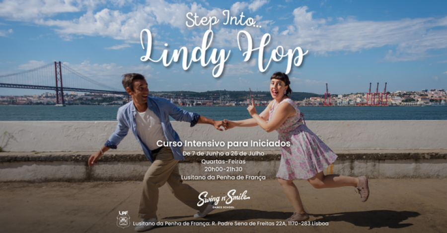 Step into Lindy hop | Curso intensivo para iniciados
