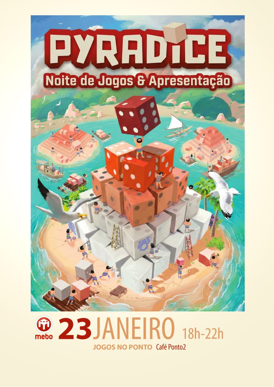 Pyradice - Noite de Jogos e Apresentação