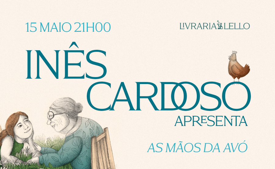 Lançamento do Livro Infantil 'As Mãos da Avó', de Inês Cardoso