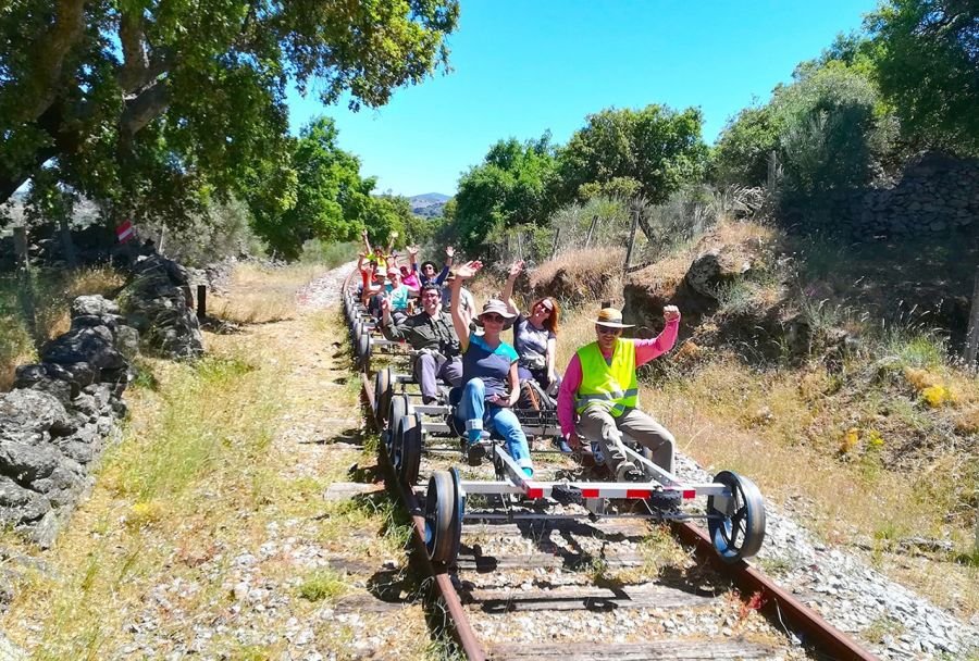 Pedalar na Antiga Linha de Comboio