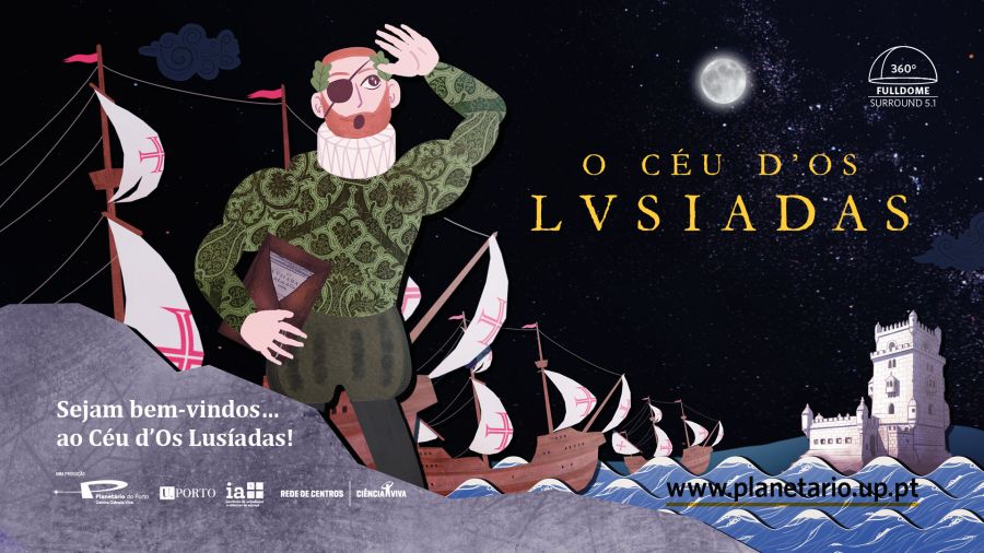 O Céu d’Os Lusíadas – sessão imersiva de planetário