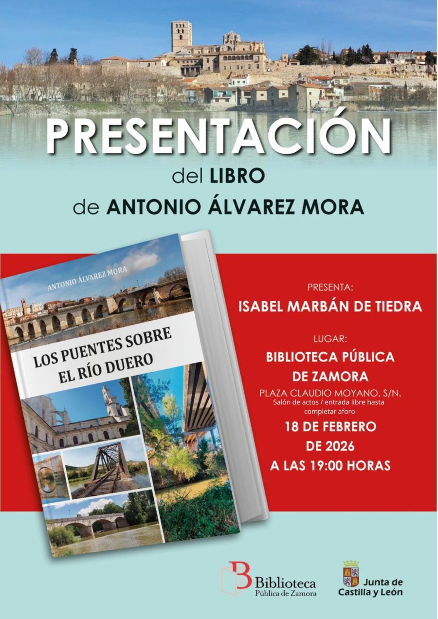 Presentación del libro 'Los puentes sobre el río Duero', de Antonio Álvarez Mora