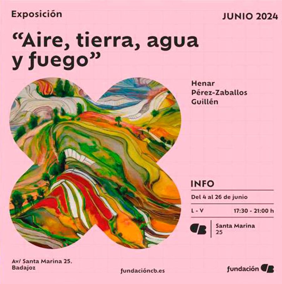 Exposición 'Aire, tierra, agua y fuego' Henar Pérez-Zaballos