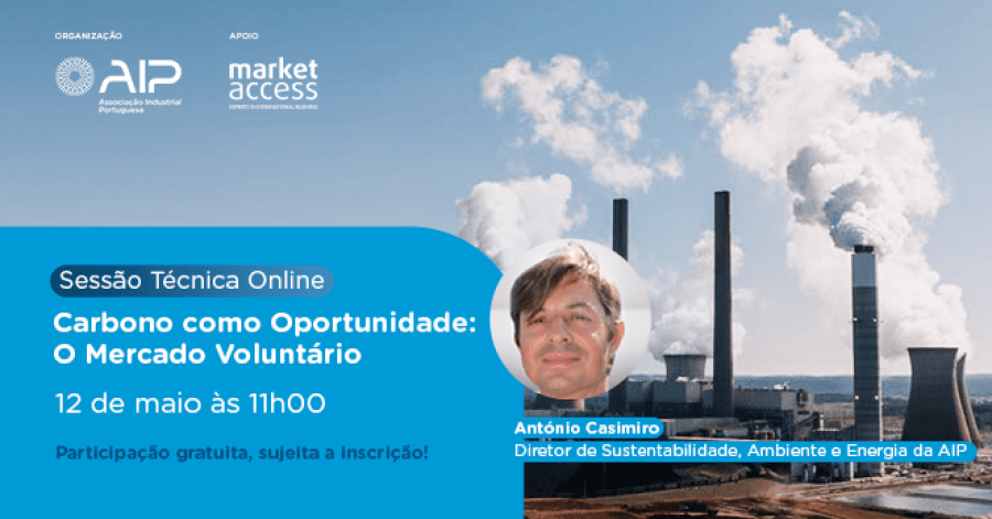 Sessão Técnica Online: Carbono como Oportunidade - O Mercado Voluntário 