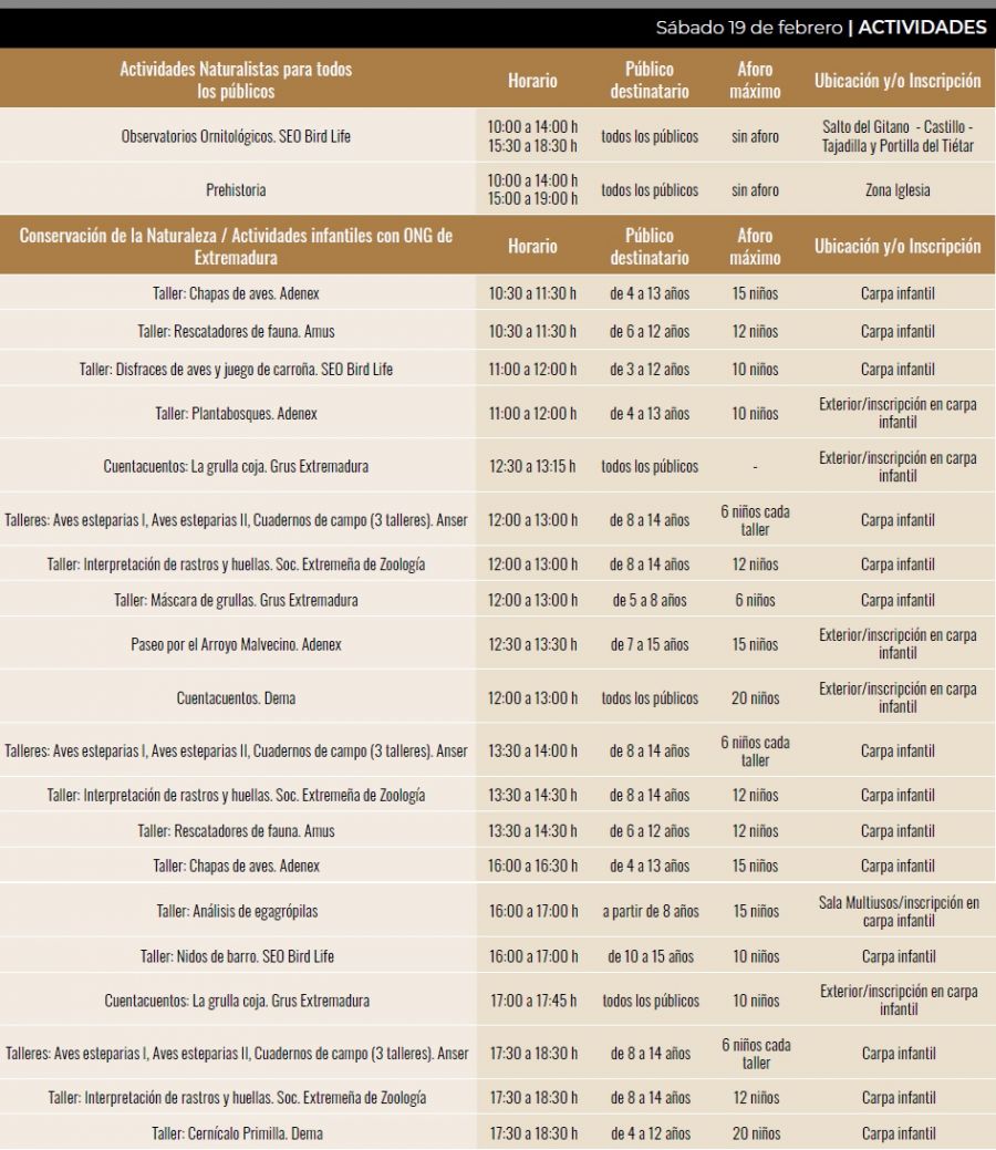 SÁBADO 19 | Actividades infantiles y familiares FIO 2022