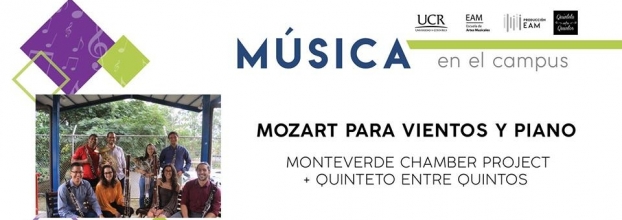 Mozart para vientos y piano. monteverde Chamber Project. Clásica