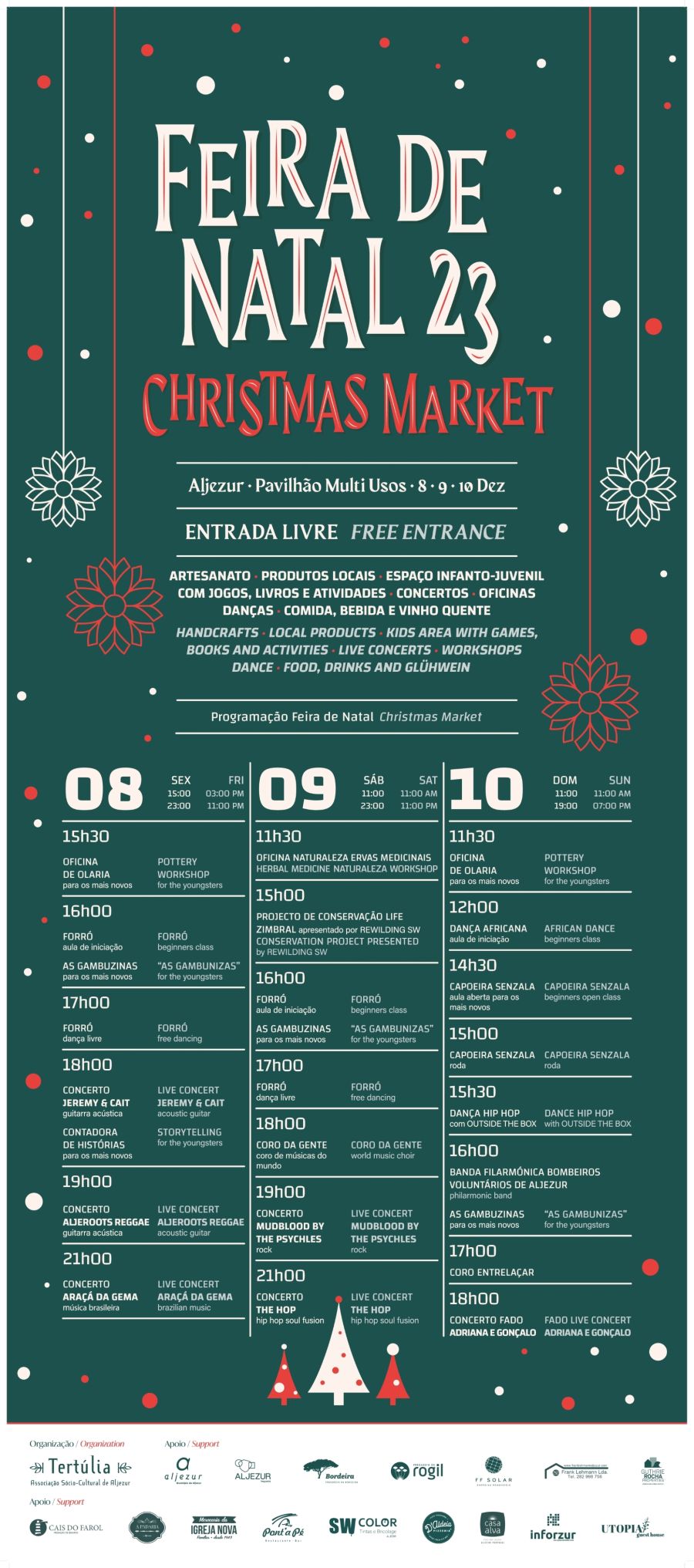 Feira de Natal 2023 - ALJEZUR  ||  Christmas Market 2023 - Aljezur