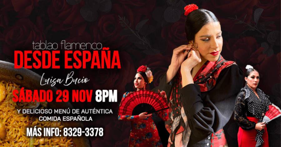 Desde España: Tablao Flamenco con Luisa Bucio