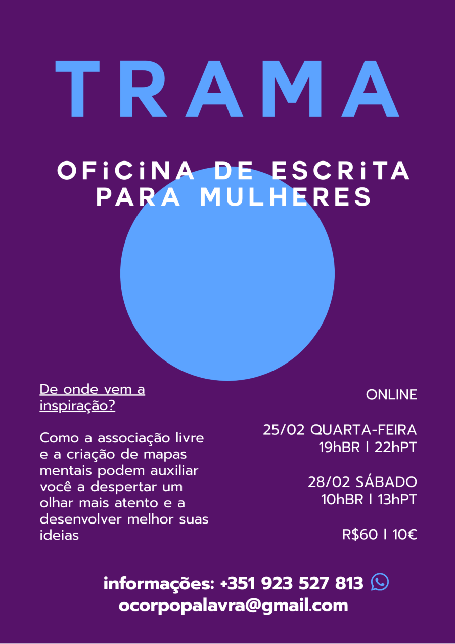 TRAMA l Oficina de escrita para mulheres